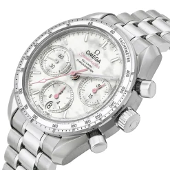 OMEGA Speedmaster 38mm Diamond Chronograph Automatic Ladies Watch