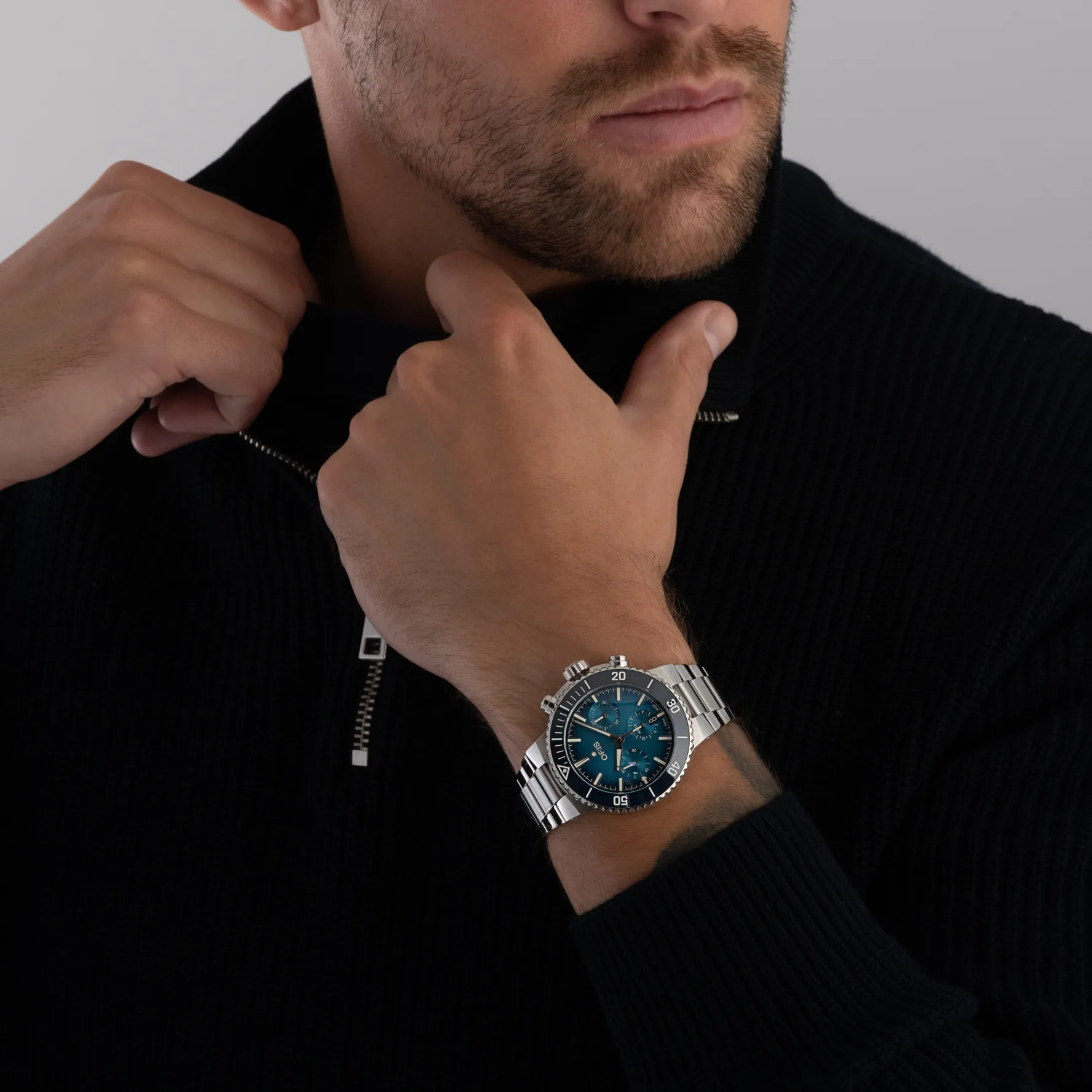 Oris Aquis 43.5mm Chronograph Automatic Watch