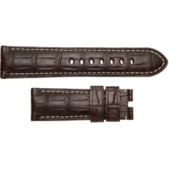 Panerai 24mm Dark Brown Alligator Watch Strap