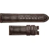 Panerai 24mm Dark Brown Alligator Watch Strap