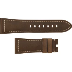 Panerai 27mm Dark Brown Leather Watch Strap