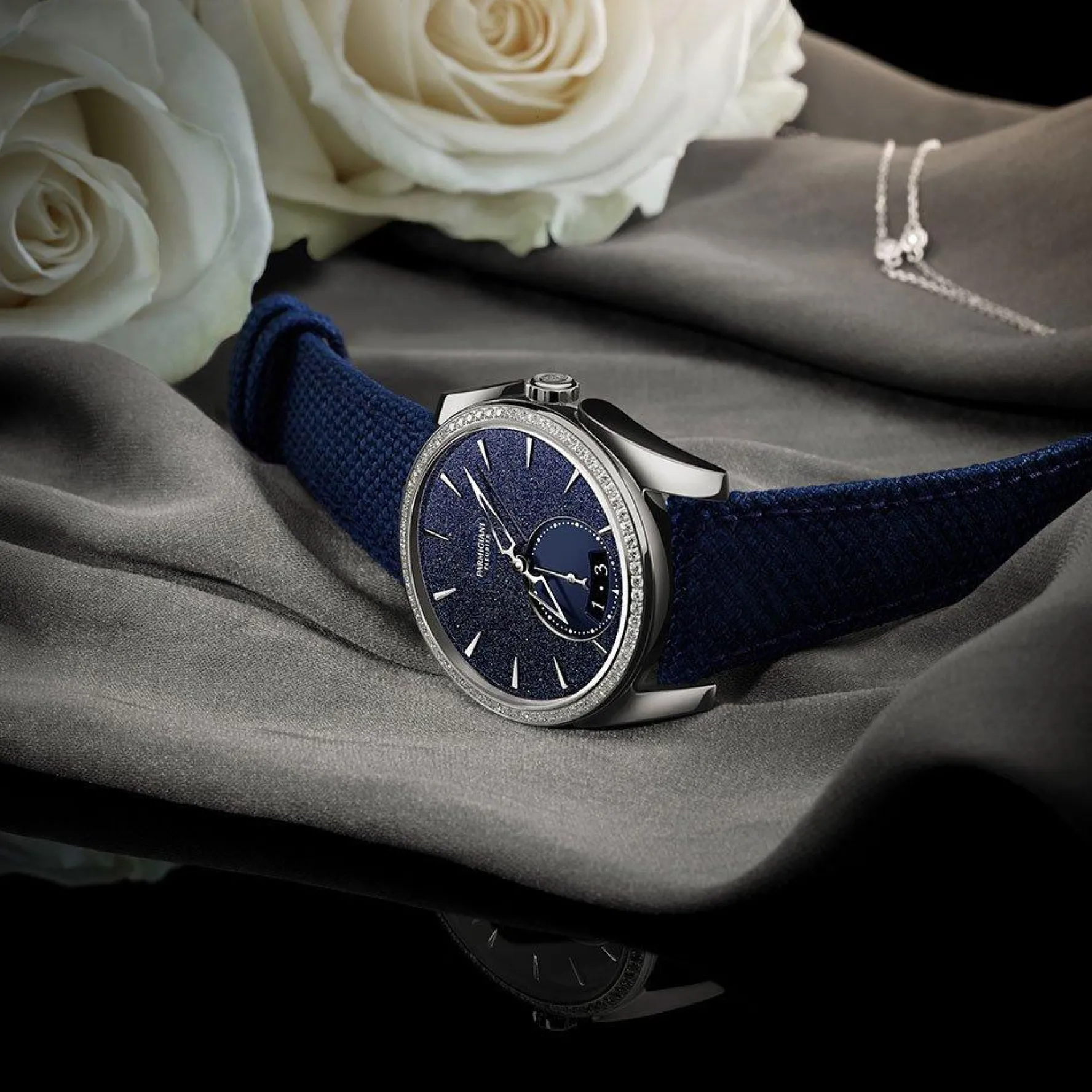 Parmigiani Tonda Metropolitaine Diamond Automatic Ladies Watch
