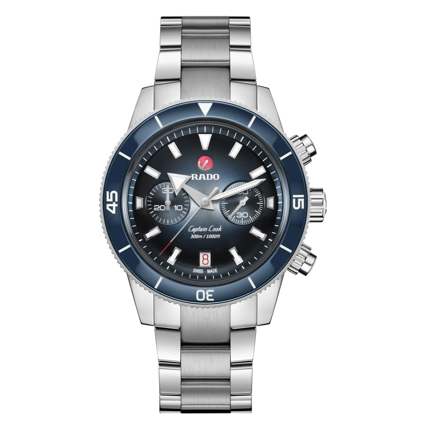 Rado Captain Cook 43mm Chronograph Automatic Men’s Watch