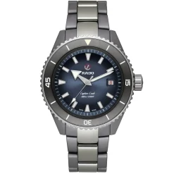 Rado Captain Cook 43mm High-Tech Ceramic Automatic Men’s Watch
