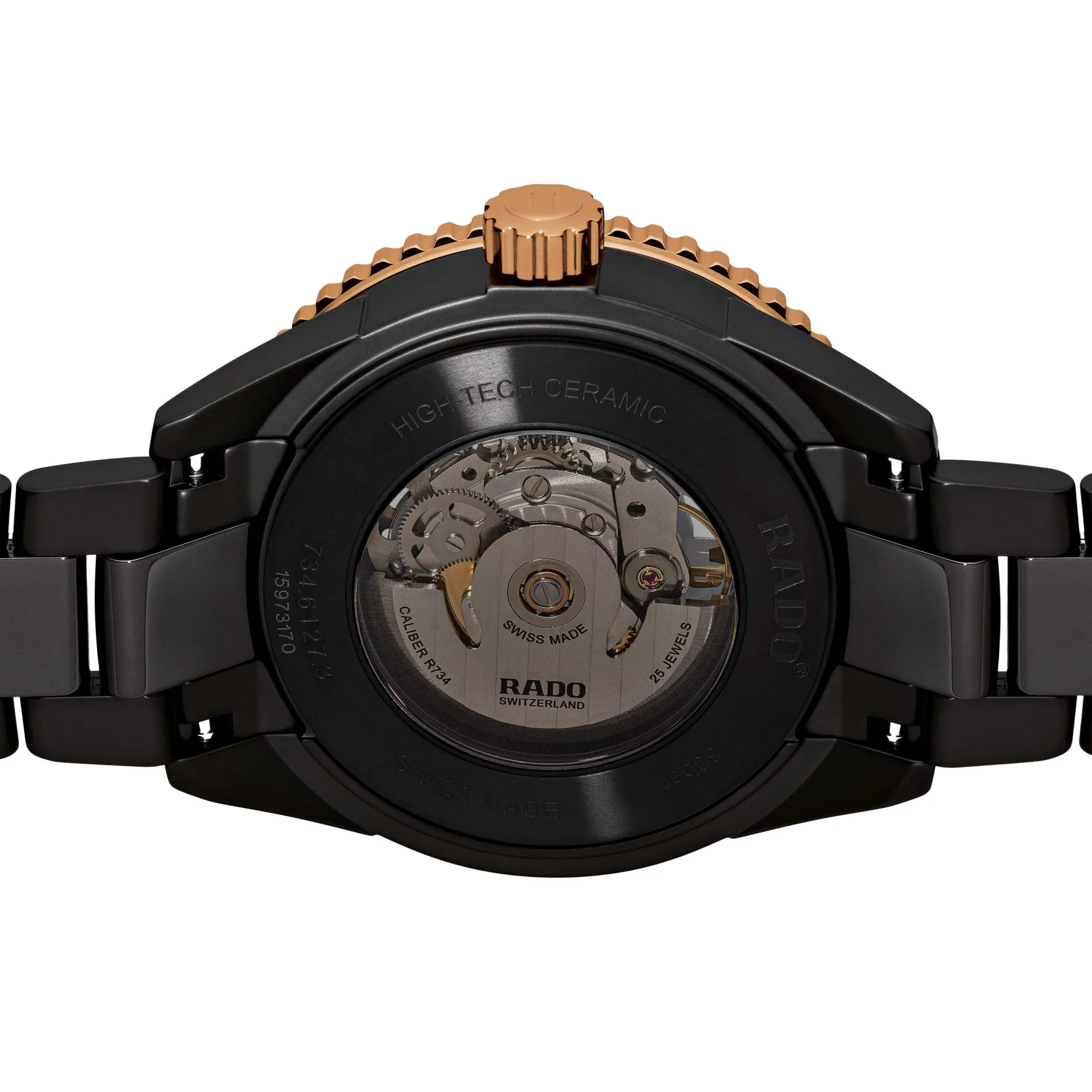 Rado Captain Cook 43mm High-Tech Ceramic Automatic Men's Watch