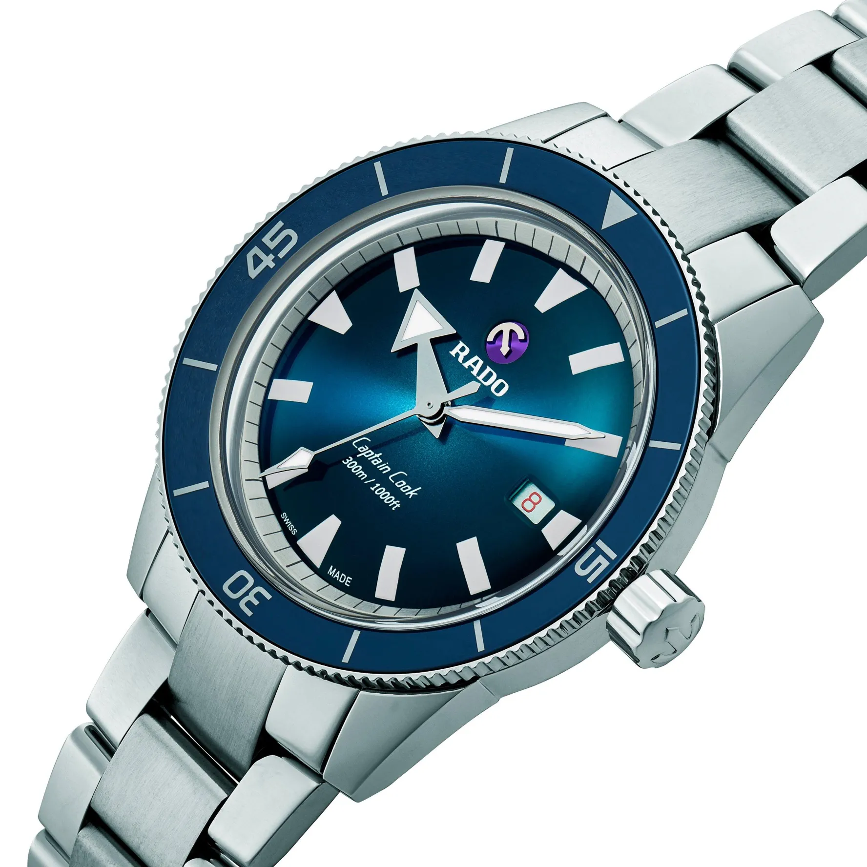 Rado Captain Cook 42mm High-Tech Ceramic Automatic Men's Watch