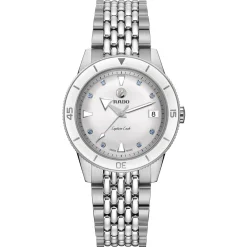 Rado Captain Cook 37mm High-Tech Ceramic Automatic Ladies Watch