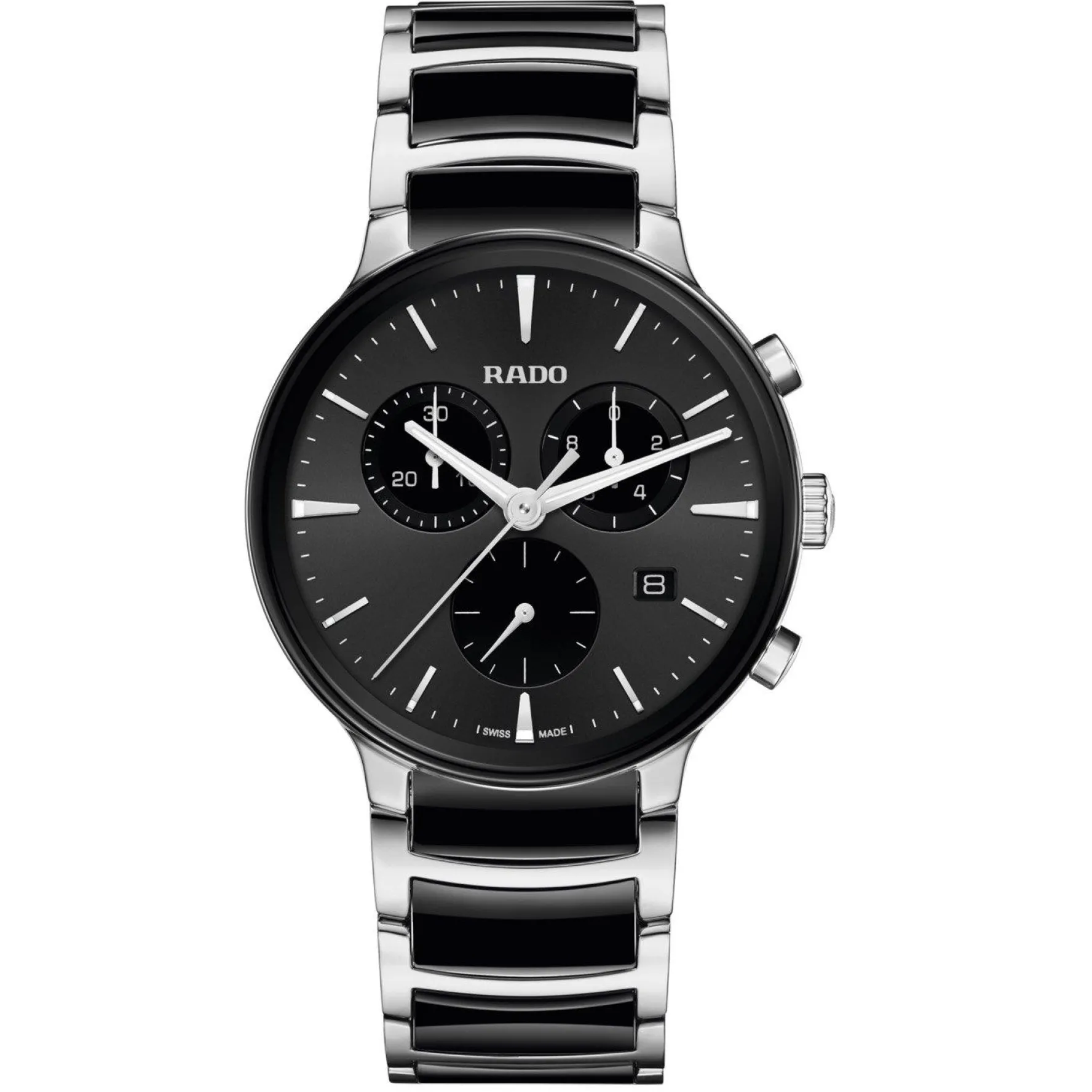 Rado Centrix 41mm Ceramic Chronograph Watch