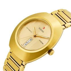 Rado Diastar Original 38mm Stainless Steel and Yellow Gold PVD Automatic Watch