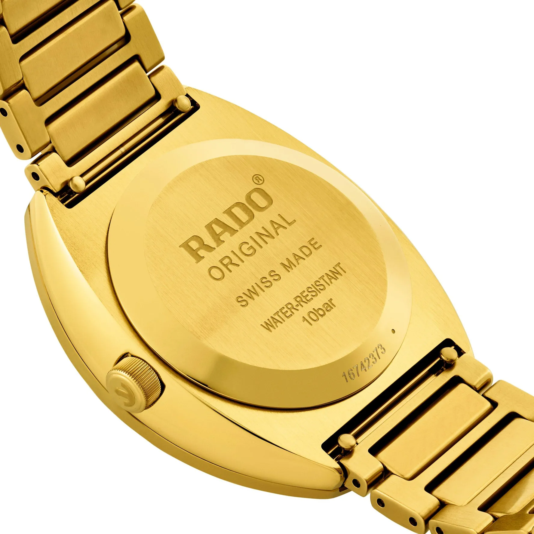 Rado Diastar Original 38mm Stainless Steel and Yellow Gold PVD Automatic Watch