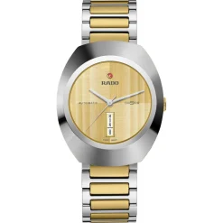 Rado DiaStar Original 38mm Stainless Steel and Yellow Gold PVD Automatic Watch