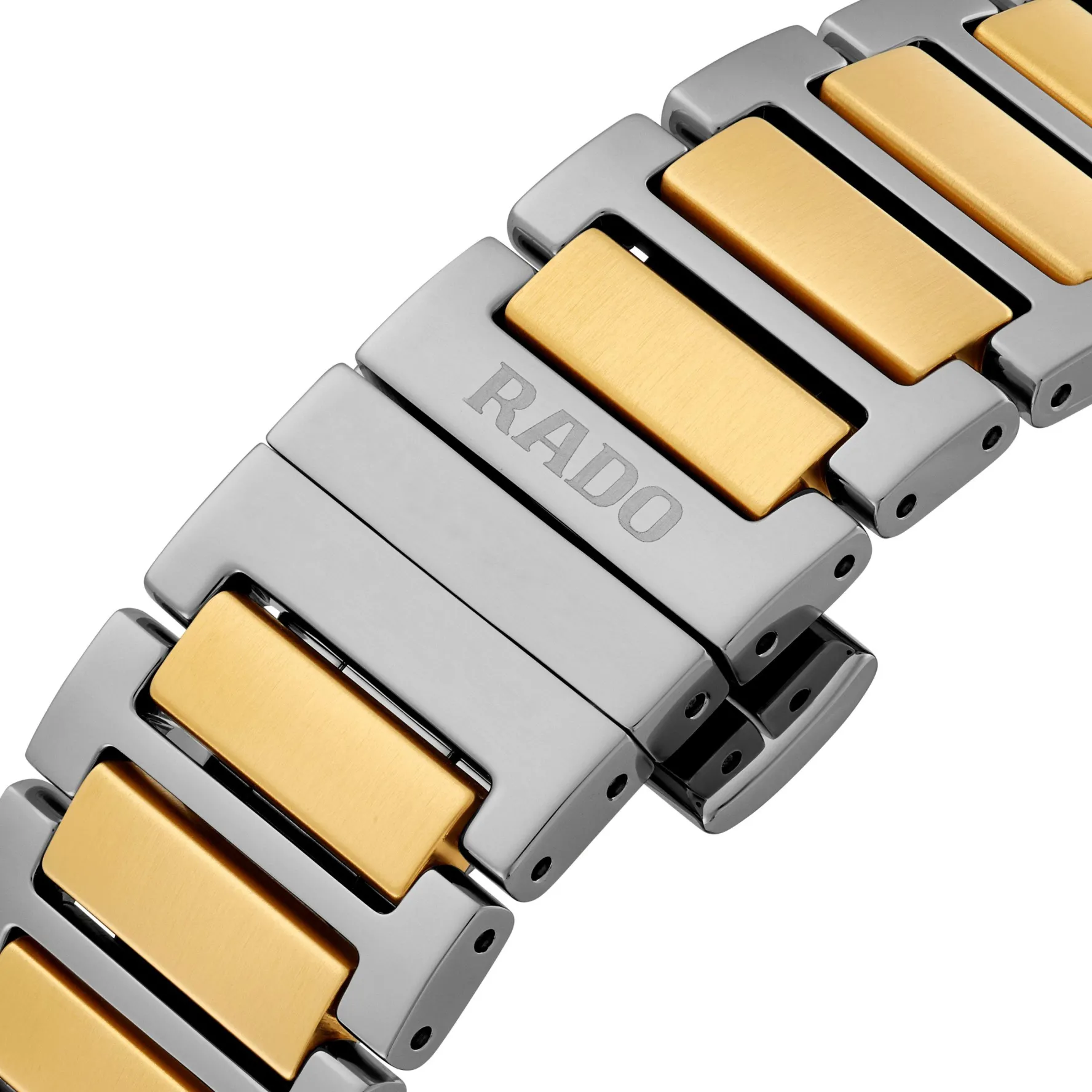 Rado DiaStar Original 38mm Stainless Steel and Yellow Gold PVD Automatic Watch