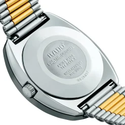Rado DiaStar The Original 35mm Stainless Steel and Yellow Gold PVD Automatic Men’s Watch