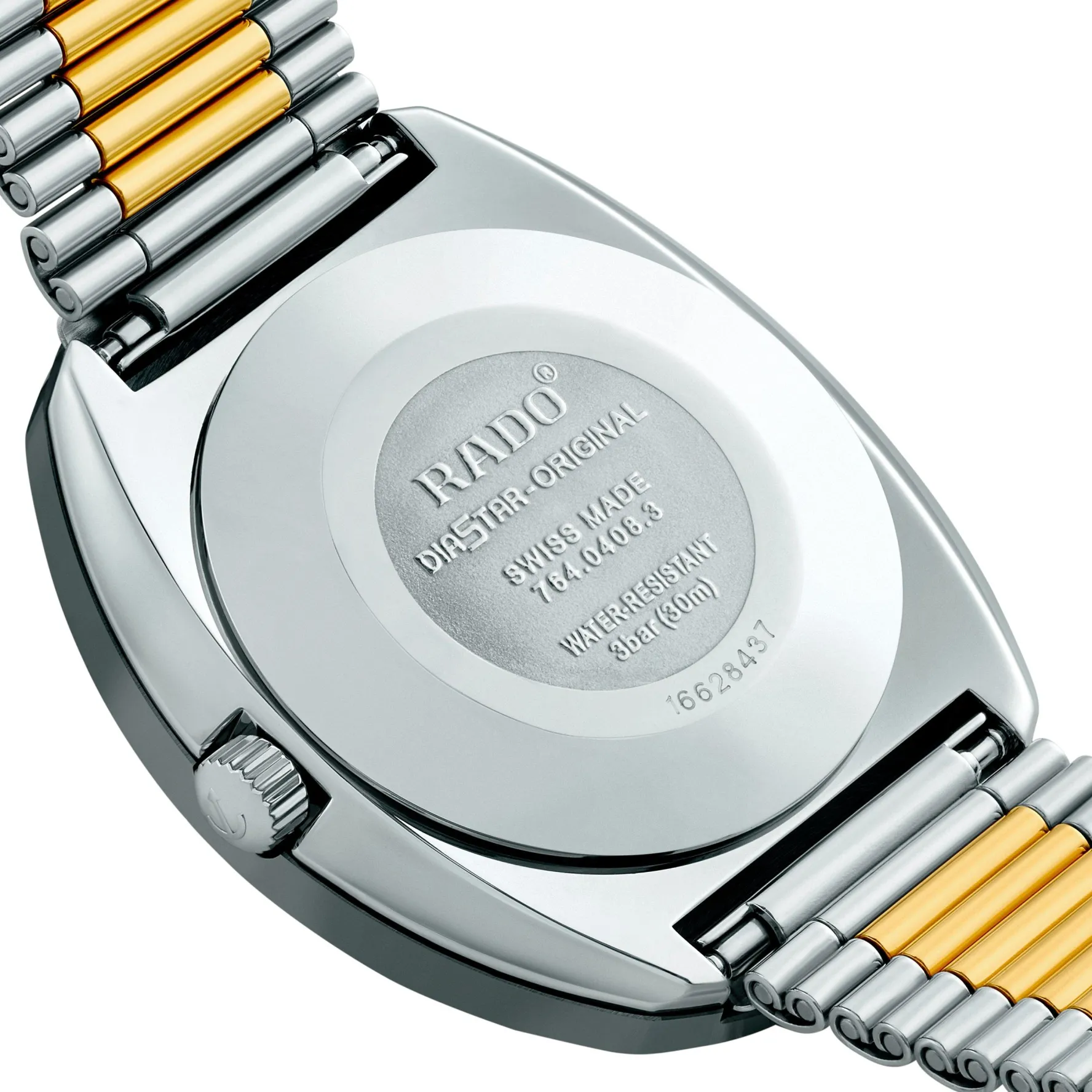 Rado DiaStar The Original 35mm Stainless Steel and Yellow Gold PVD Automatic Men’s Watch