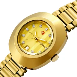 Rado DiaStar The Original 27.3mm Stainless Steel and Yellow Gold PVD Automatic Ladies Watch