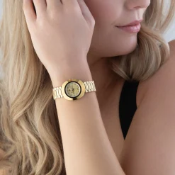 Rado DiaStar The Original 27.3mm Stainless Steel and Yellow Gold PVD Automatic Ladies Watch