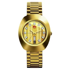 Rado DiaStar The Original 35mm Stainless Steel and Yellow Gold PVD Automatic Men’s Watch