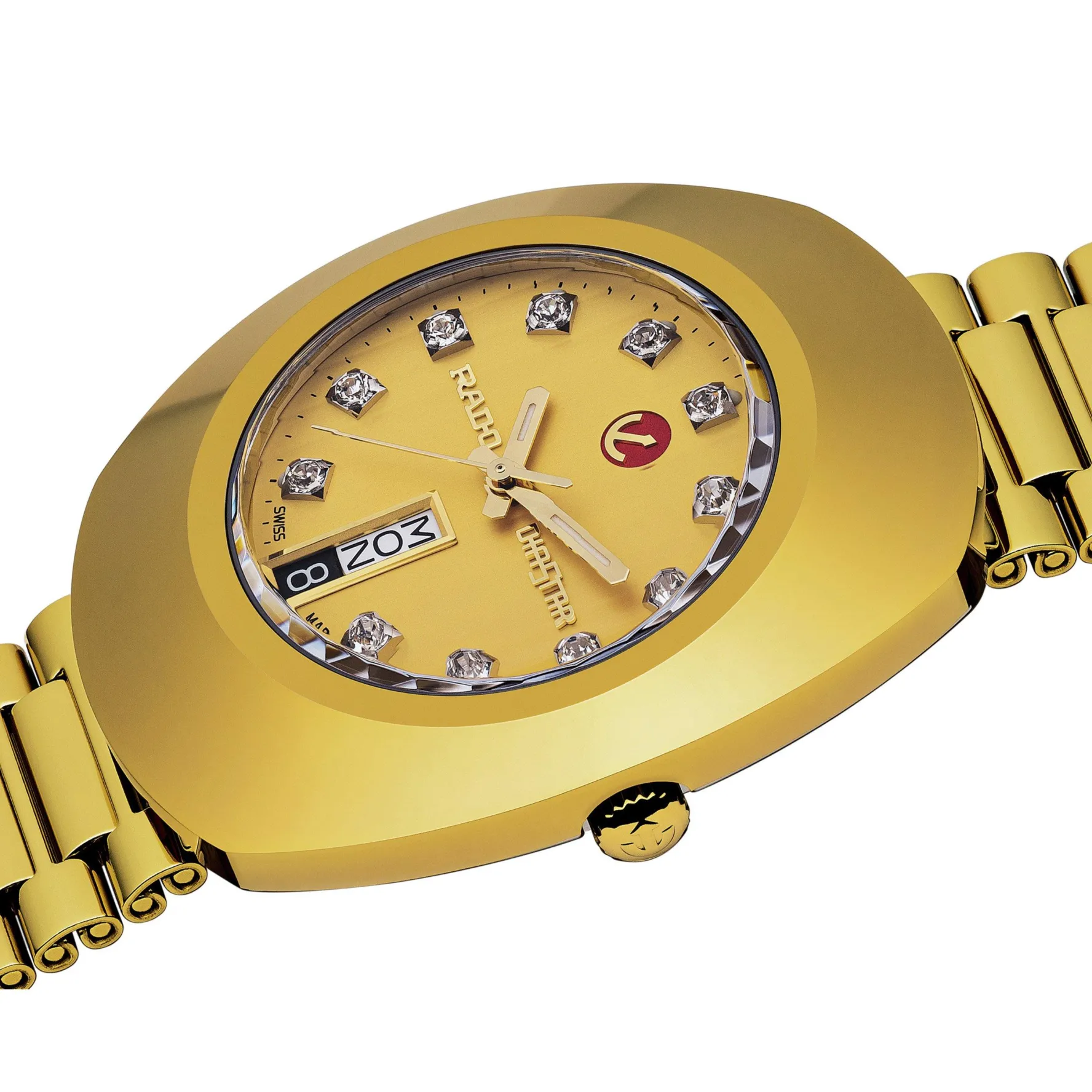 Rado DiaStar The Original 35mm Stainless Steel and Yellow Gold PVD Automatic Men’s Watch