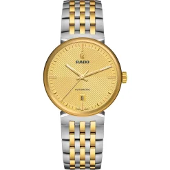 Rado Florence 39mm Stainless Steel and Yellow Gold PVD Automatic Watch