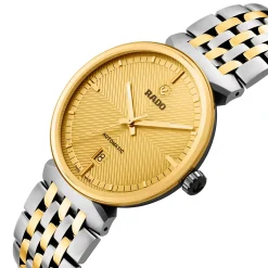 Rado Florence 39mm Stainless Steel and Yellow Gold PVD Automatic Watch