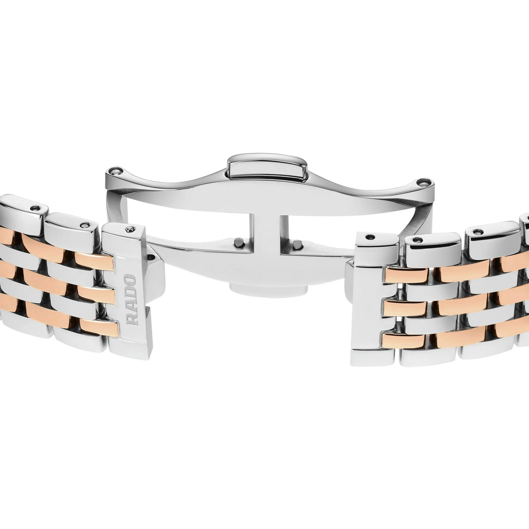 Rado Florence 30mm Stainless Steel and Rose Gold PVD Diamond Ladies Watch
