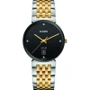 Rado Florence 38mm Stainless Steel and Yellow Gold PVD Diamond Ladies Watch