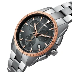 Rado HyperChrome 44.9mm Titanium Chronograph Men's Watch