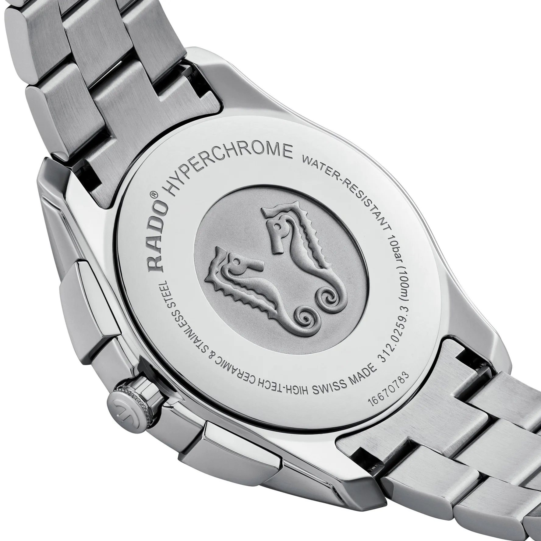 Rado HyperChrome 44.9mm Titanium Chronograph Men's Watch