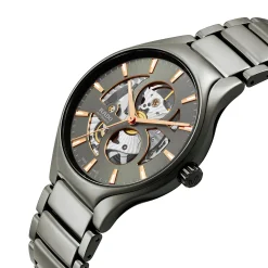 Rado True Round 40mm High-Tech Ceramic Skeleton Automatic Watch