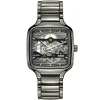 Rado True Square 38mm High-Tech Ceramic Skeleton Automatic Watch