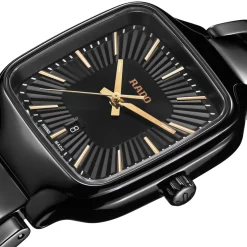 Rado True Square 29.2mm High-Tech Ceramic Ladies Watch