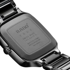 Rado True Square 29.2mm High-Tech Ceramic Ladies Watch