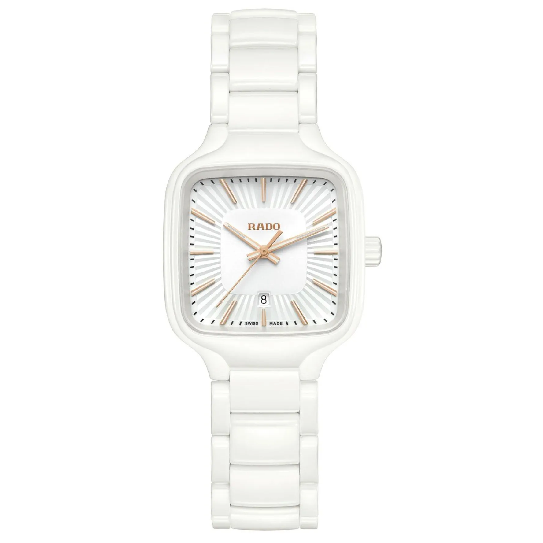 Rado True Square 29.2mm High-Tech Ceramic Ladies Watch
