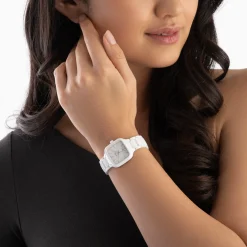 Rado True Square 29.2mm High-Tech Ceramic Ladies Watch