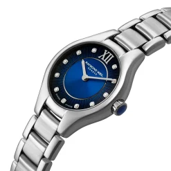 Raymond Weil Noemia Blue 11 Diamonds Ladies Watch