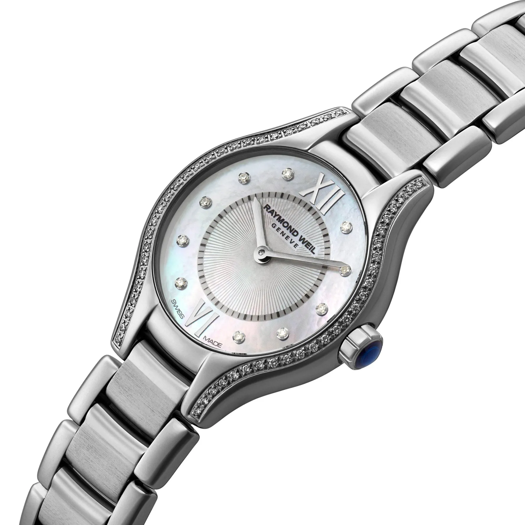 Raymond Weil Noemia 24mm Diamond Ladies Watch