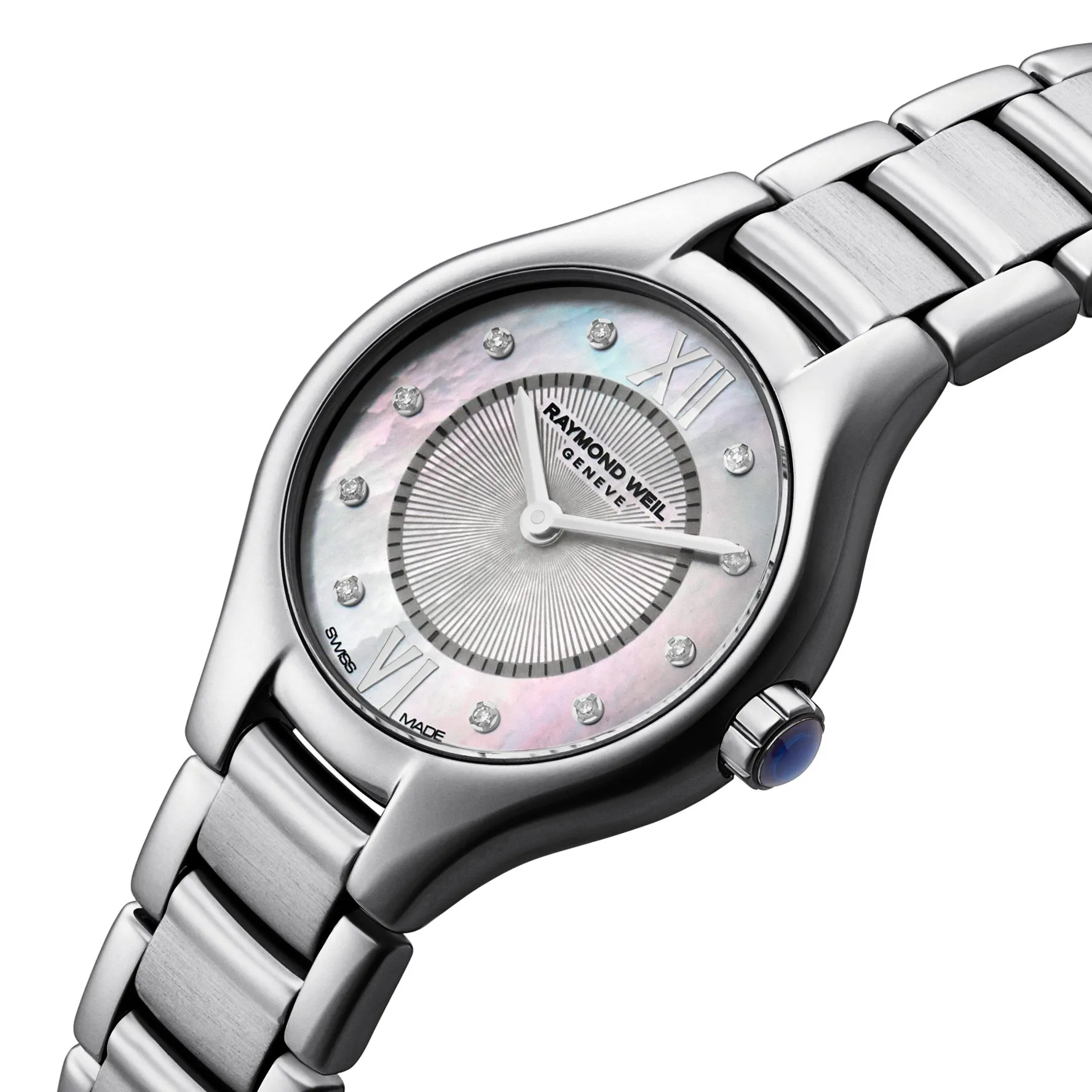Raymond Weil Noemia 24mm Diamond Watch