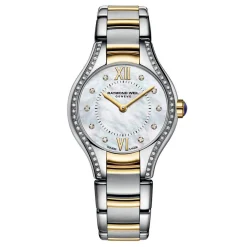 Raymond Weil Noemia 24mm Stainless Steel and Yellow Gold PVD Diamond Ladies Watch