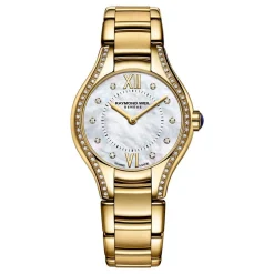 Raymond Weil Noemia 24mm Yellow Gold PVD Diamond Ladies Watch