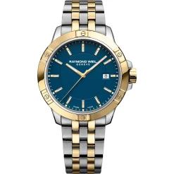 Raymond Weil Tango 41mm Stainless Steel and Yellow Gold Plated Men’s Watch