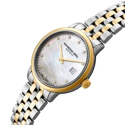 Raymond Weil Toccata 29mm Stainless Steel and Yellow Gold PVD Diamond Ladies Watch