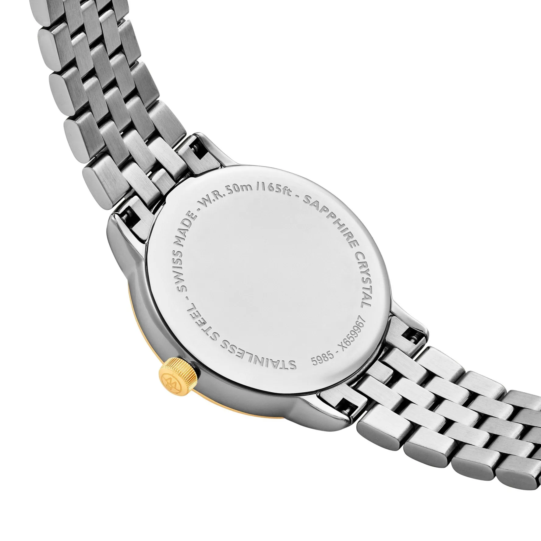 Raymond Weil Toccata 29mm Stainless Steel and Yellow Gold PVD Diamond Ladies Watch