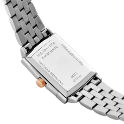 Raymond Weil Toccata 28mm Stainless Steel and Rose Gold PVD Diamond  Diamond Ladies Watch