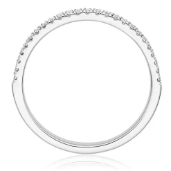 Royal Asscher Alice Platinum Diamond Wedding Ring