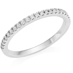 Royal Asscher Anne Platinum Diamond Wedding Ring