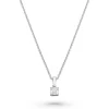 Royal Asscher Stephanie Platinum Royal Asscher Cut Diamond Pendant