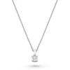 Royal Asscher Stephanie Platinum Diamond Pendant