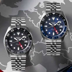 Seiko 5 Sports 'Black Grape' GMT SKX Re-interpretation 42.5mm Men’s Watch