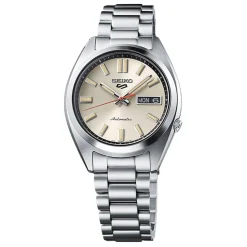 Seiko 5 Sports SNXS ‘Beige Chinos’ Classic Sports 37.4mm Automatic Men’s Watch