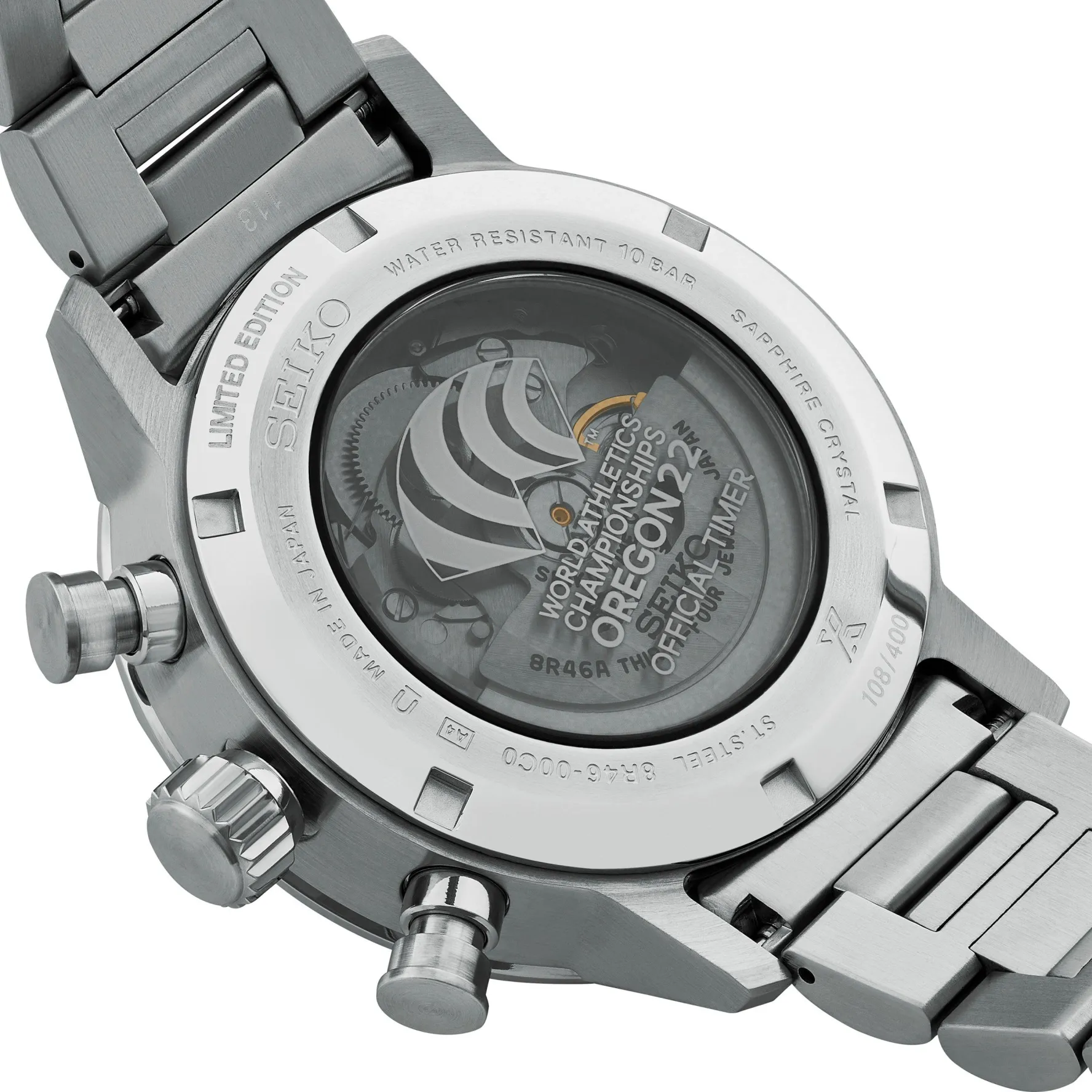 Seiko Limited Edition Prospex Speedtimer World Athletics 2022 42.5mm Men’s Watch